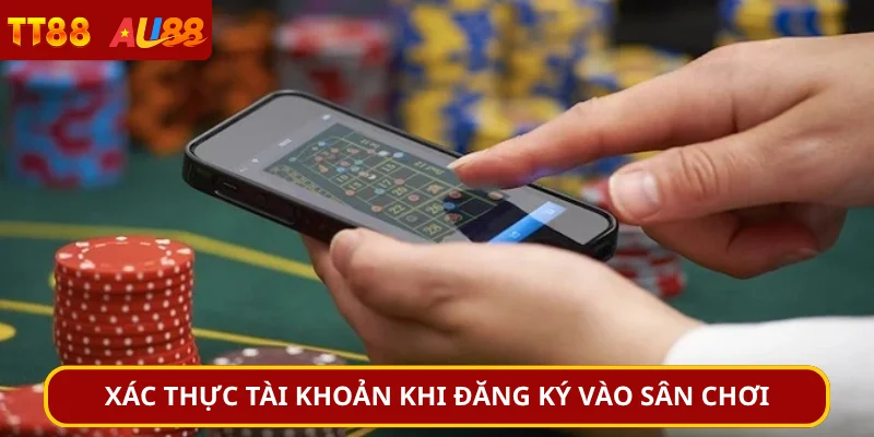 Xác thực tài khoản khi đăng ký vào sân chơi